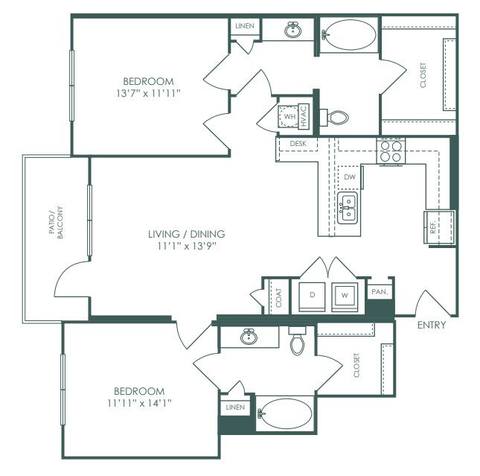 Floorplan B4 layout