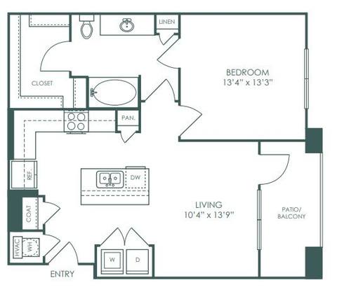Floorplan A2 layout