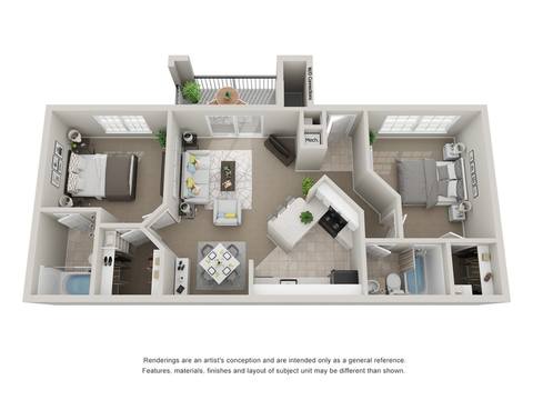 Floorplan B1 layout