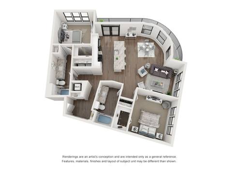 Floorplan B6 layout