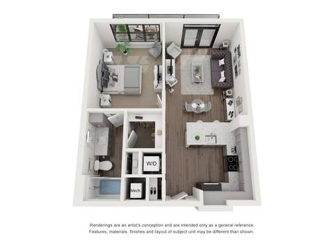 Floorplan A2 layout
