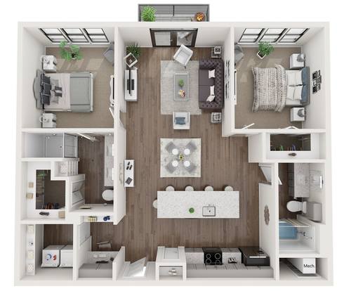 Floorplan B5 layout