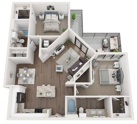 Floorplan B4 layout