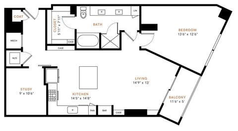 Floorplan A7 layout