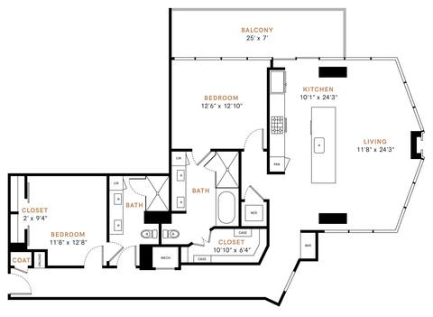 Floorplan B6 layout