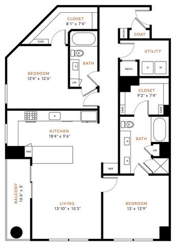 Floorplan B4 layout