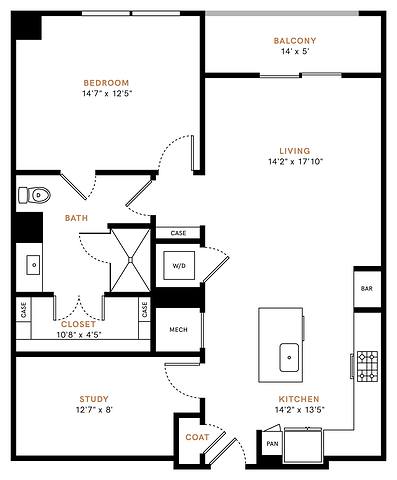 Floorplan A6s layout