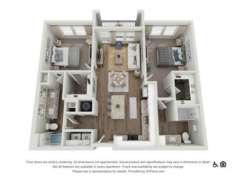 Floorplan B2 layout