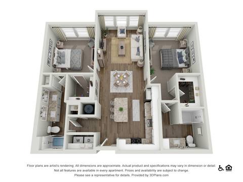 Floorplan B3 layout