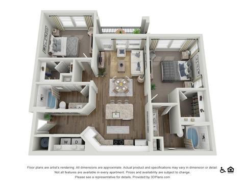 Floorplan B1 layout