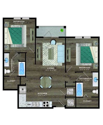 Floorplan B1 layout