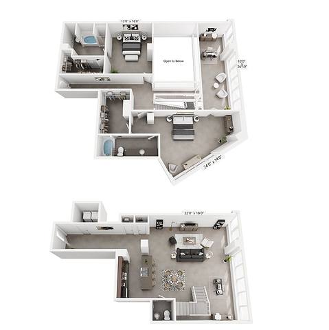 Floorplan P2 layout