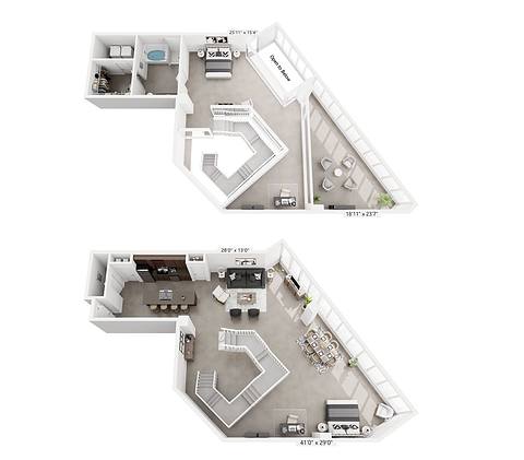 Floorplan T5 layout