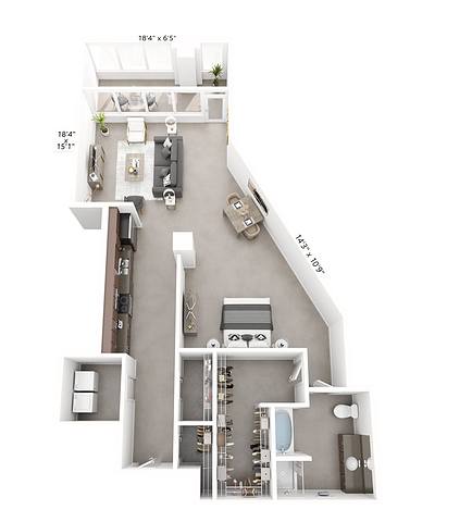Floorplan S1 layout