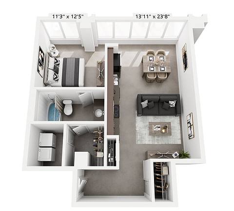 Floorplan L3 layout