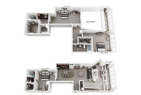 Floorplan T6R layout