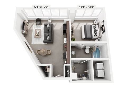 Floorplan L1 layout