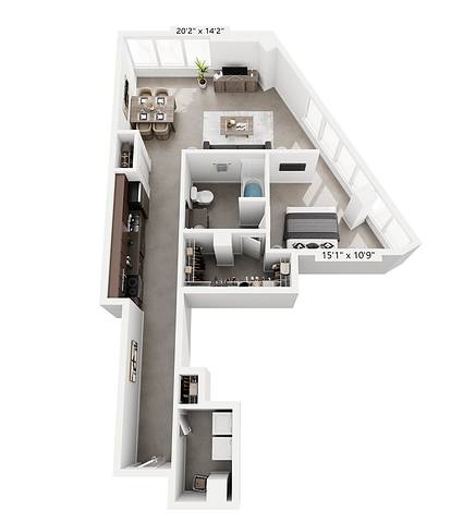Floorplan L5 layout