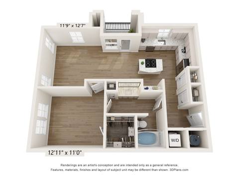 Floorplan A2 layout