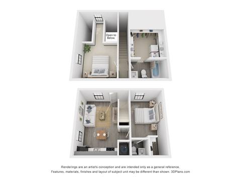 Floorplan B1 layout