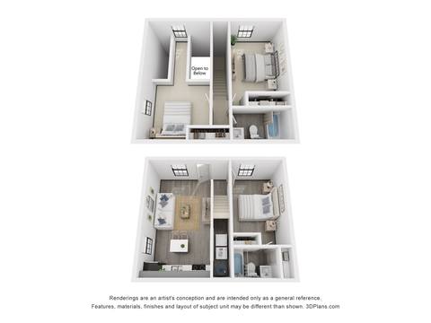 Floorplan C1 layout