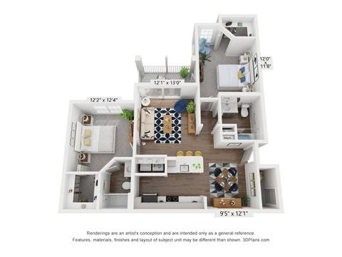 Floorplan B1 layout