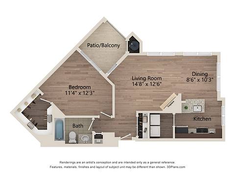Floorplan A2 layout