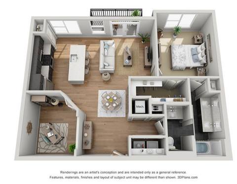 Floorplan A6 layout