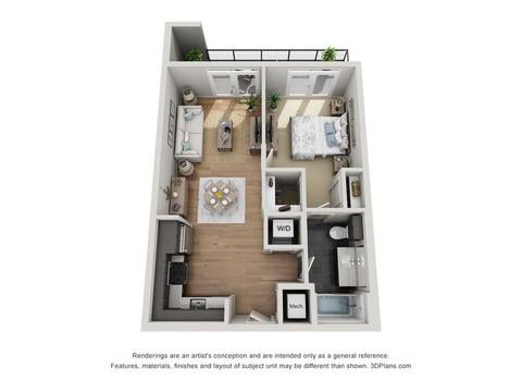 Floorplan A2 layout
