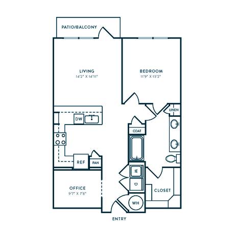 Floorplan A6 layout