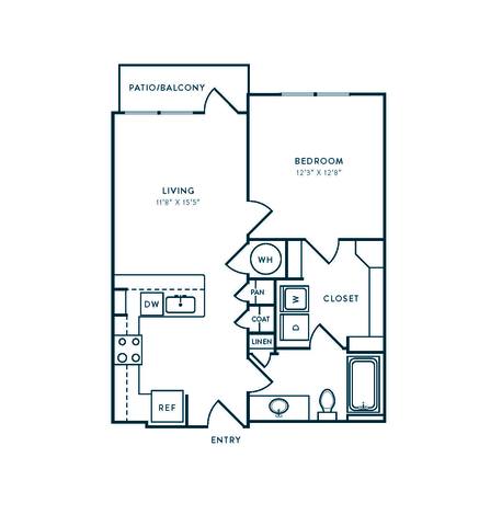 Floorplan A1 layout