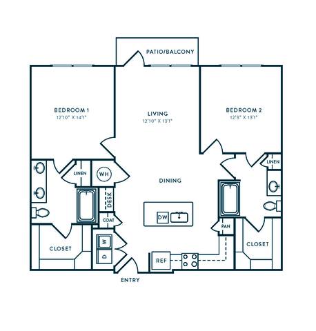 Floorplan B5 layout