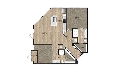 Floorplan B2A layout
