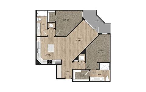 Floorplan B1 layout