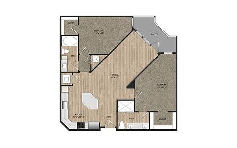 Floorplan B3 layout