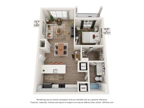 Floorplan A2 layout