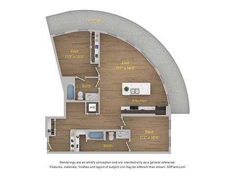 Floorplan B6 layout