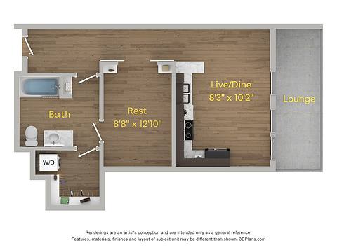 Floorplan S3 layout