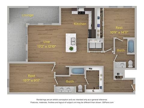 Floorplan B4 layout