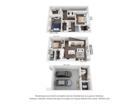Floorplan C1 layout