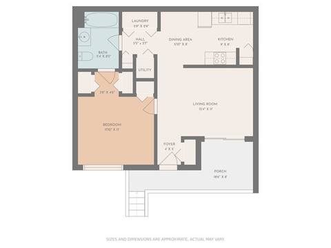 Floorplan A1R layout