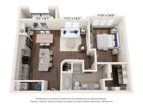 Floorplan A2 layout