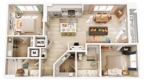 Floorplan B2 layout