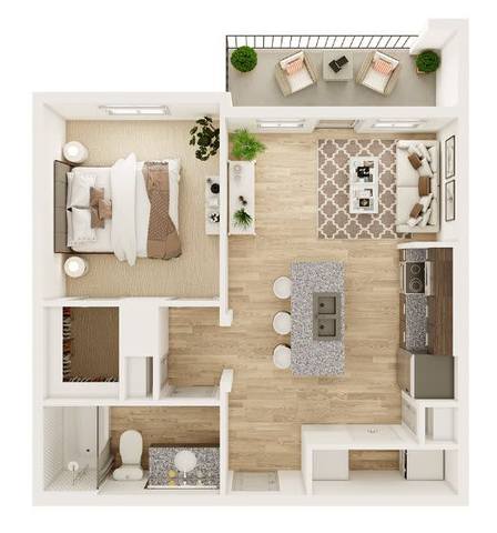 Floorplan A1 layout