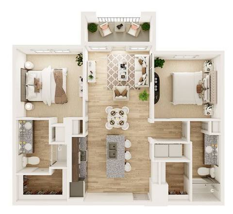 Floorplan B1 layout