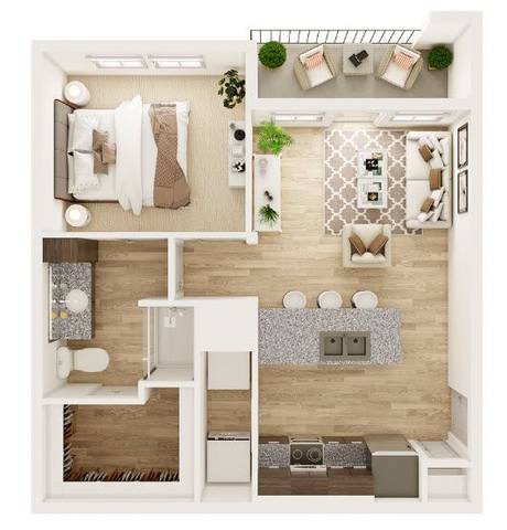 Floorplan A3 S layout