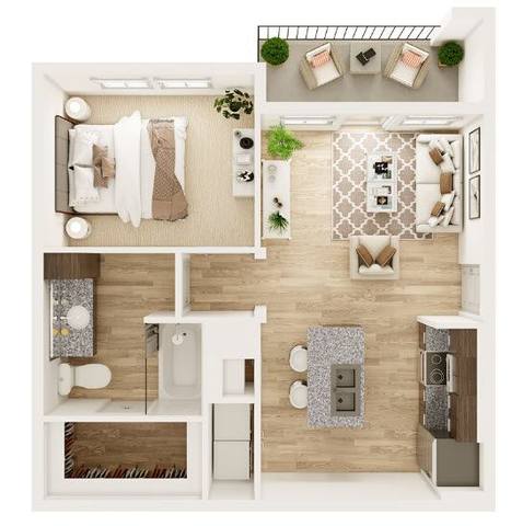 Floorplan A2 layout
