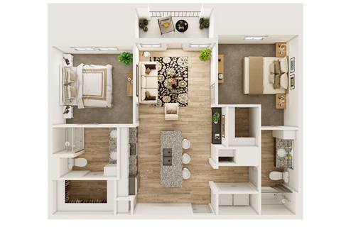 Floorplan B1 layout