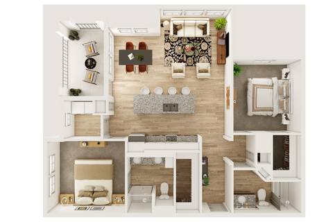 Floorplan B3 layout