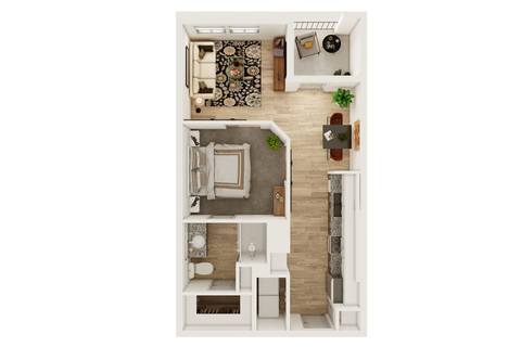 Floorplan A1S layout